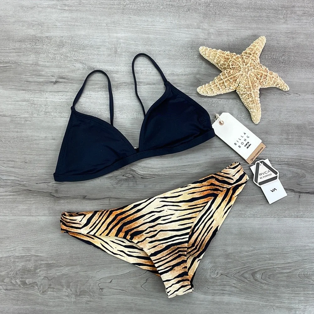 ☀️BILLABONG☀️ SOL SEARCHER CECI TR TIGHER CHEEKY BIKINI SET